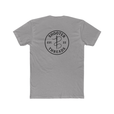 Shooter Threads, Vintage - Men's Cotton Crew Tee